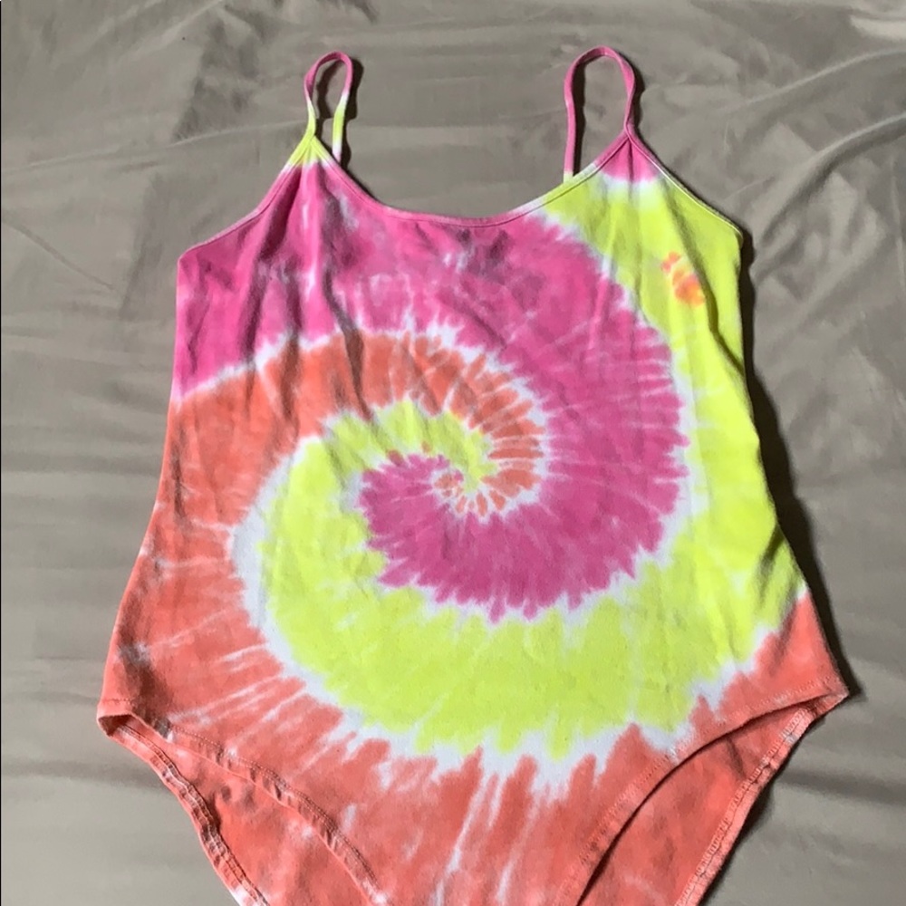 Forever 21 Tie Dye Body Suit